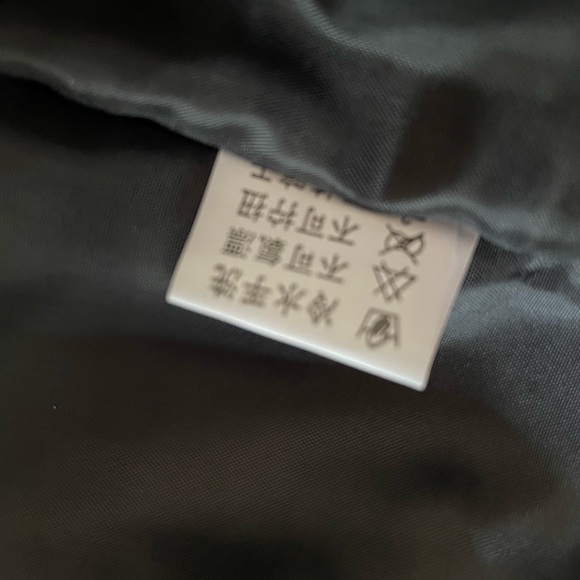 Faux Leather Moto Jacket Black Zip Up Belted - Picture 11 of 13